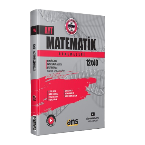 ENS DESTEK YKS AYT DENEME 12*40 MATEMATİK - 25-26